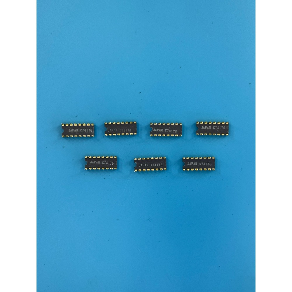 NEC Integrated Circuit UPD416D-2 715 Japan K74176 Ceramic DIP-16 New Set of 7